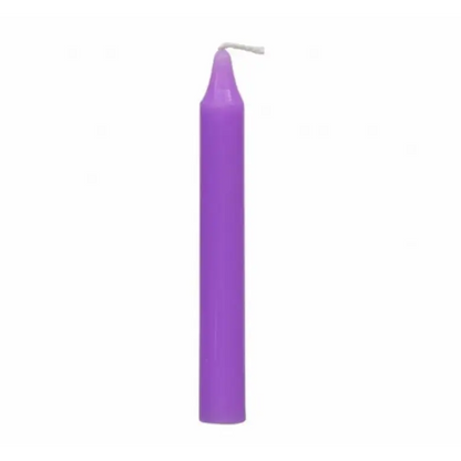 🕯️✨ Chime Ritual Candles Assortment 4 Inch – Colorful Magic and Intention Setting ✨🕯️ - Purple - Candles & Accessories