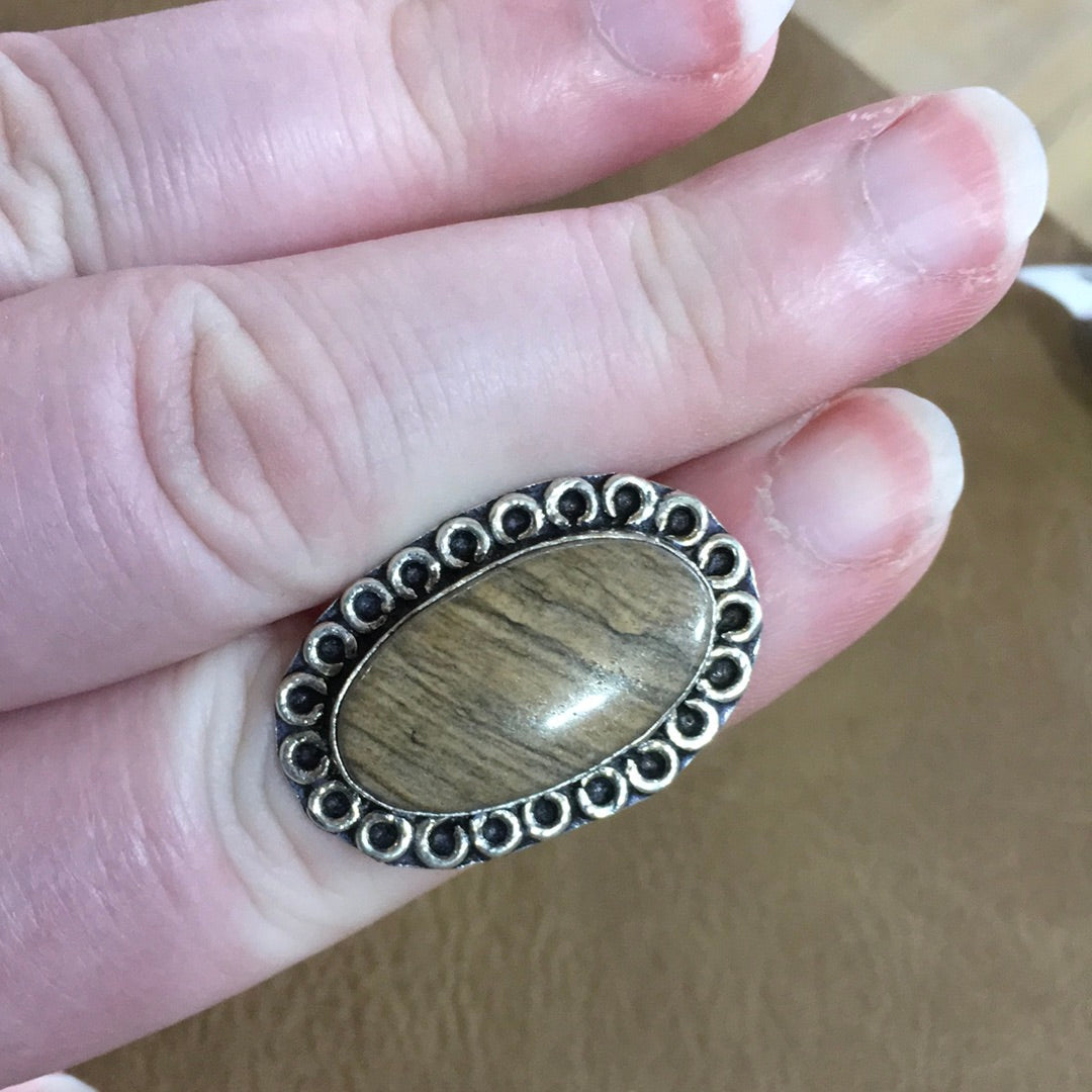 💍✨ Chunky Crystal Power Rings – Sterling Silver Plated ✨💍 - 13- Size 6 1/2 - Jewelry