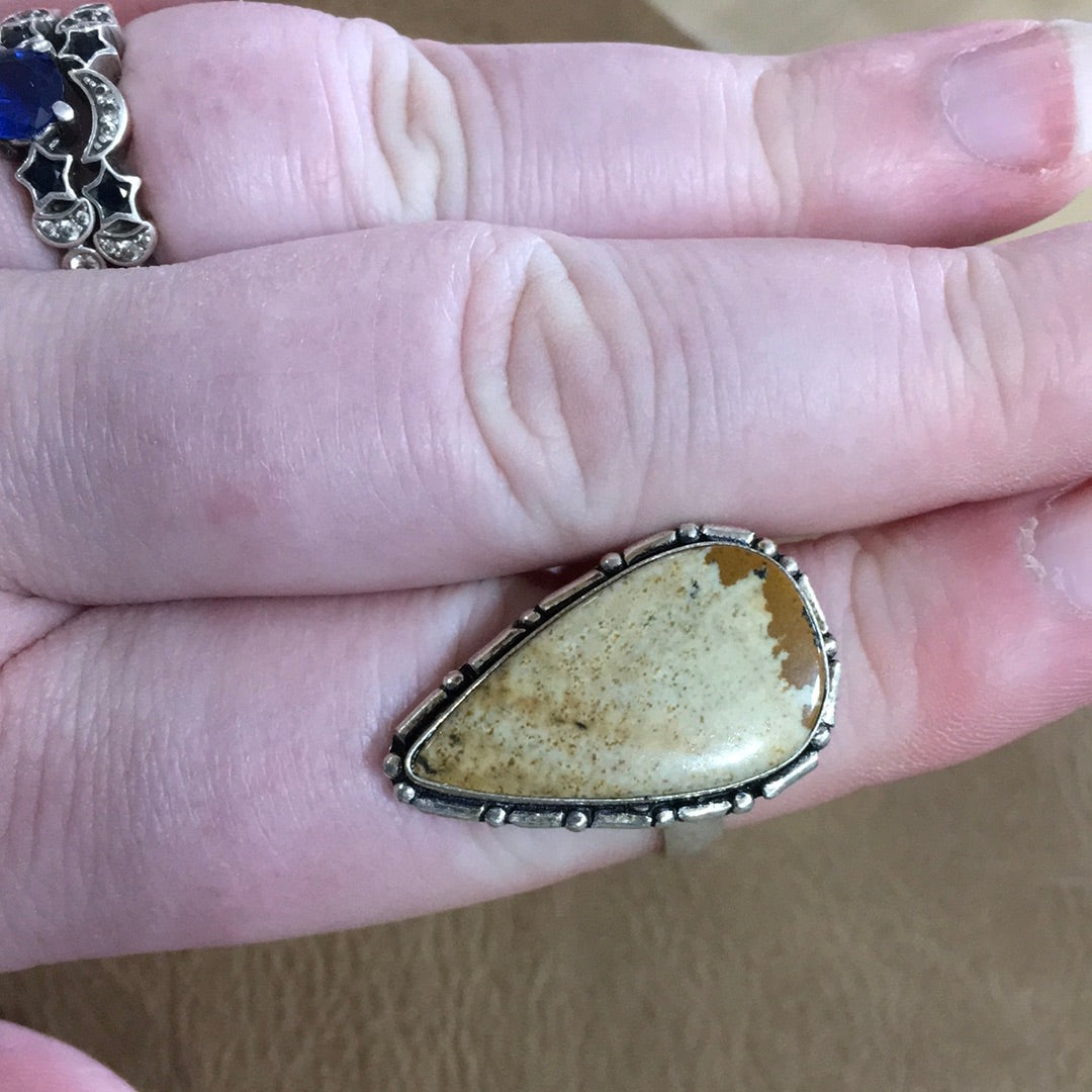 💍✨ Chunky Crystal Power Rings – Sterling Silver Plated ✨💍 - 25- Size 9 3/4 - Jewelry