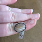 💍✨ Chunky Crystal Power Rings – Sterling Silver Plated ✨💍 - 46- Size 7 - Jewelry