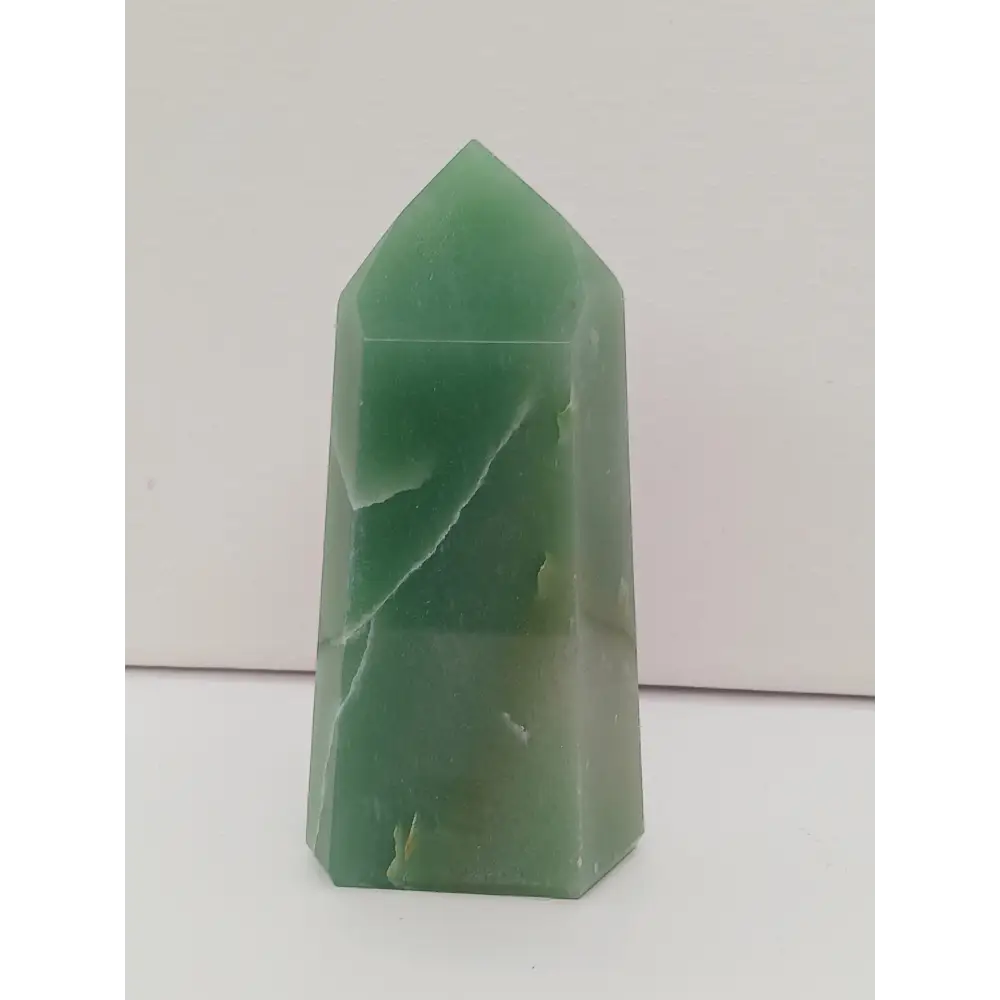 💚✨ Chunky Green Aventurine Tower – Luck Growth & Heart Healing! 🌱 - 4 - 4.25’’ - Towers