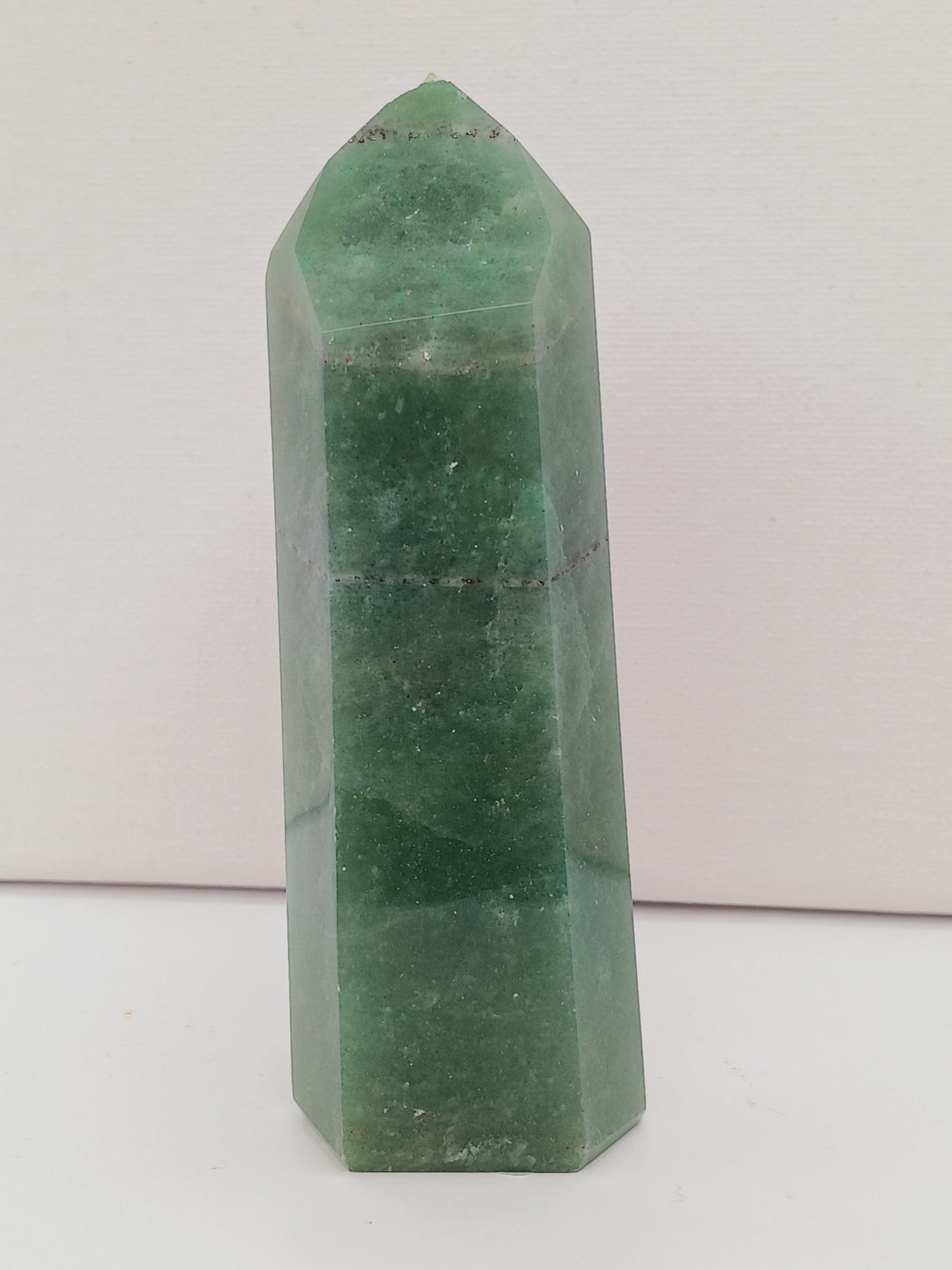💚✨ Chunky Green Aventurine Tower – Luck Growth & Heart Healing! 🌱 - 7 - 4.75’’ - Towers