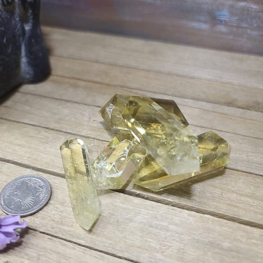 Citrine Double Terminated Crystals - Towers