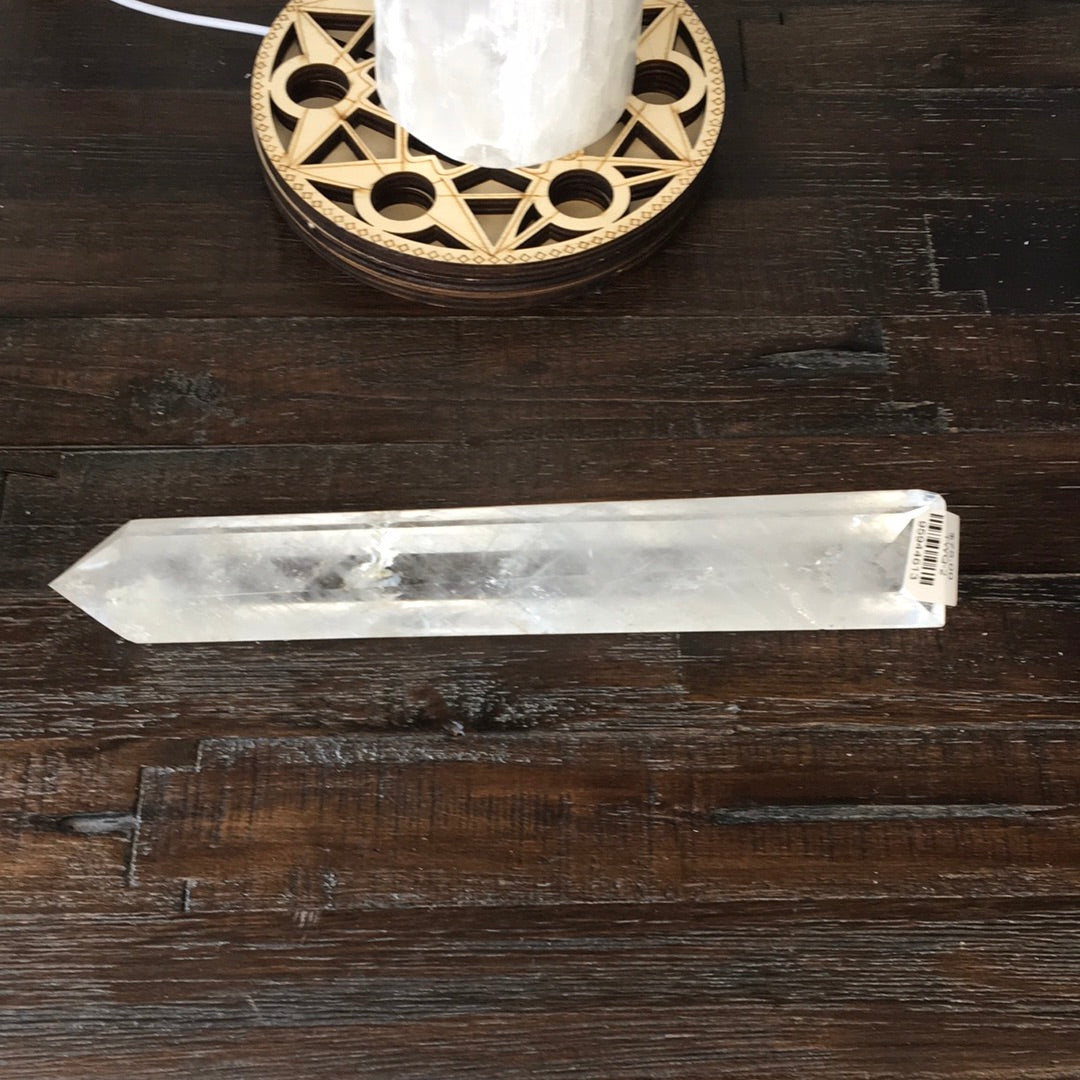 Huge Clear Quartz Tower – Gorgeous Clarity & Amplifying Energy 🤍✨ - 2- 9.5’’ - Towers