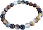 ☕✨ Coffee Agate Bracelet 8mm – Grounding Stability and Comfort 🤎 - OMC BRACELETS