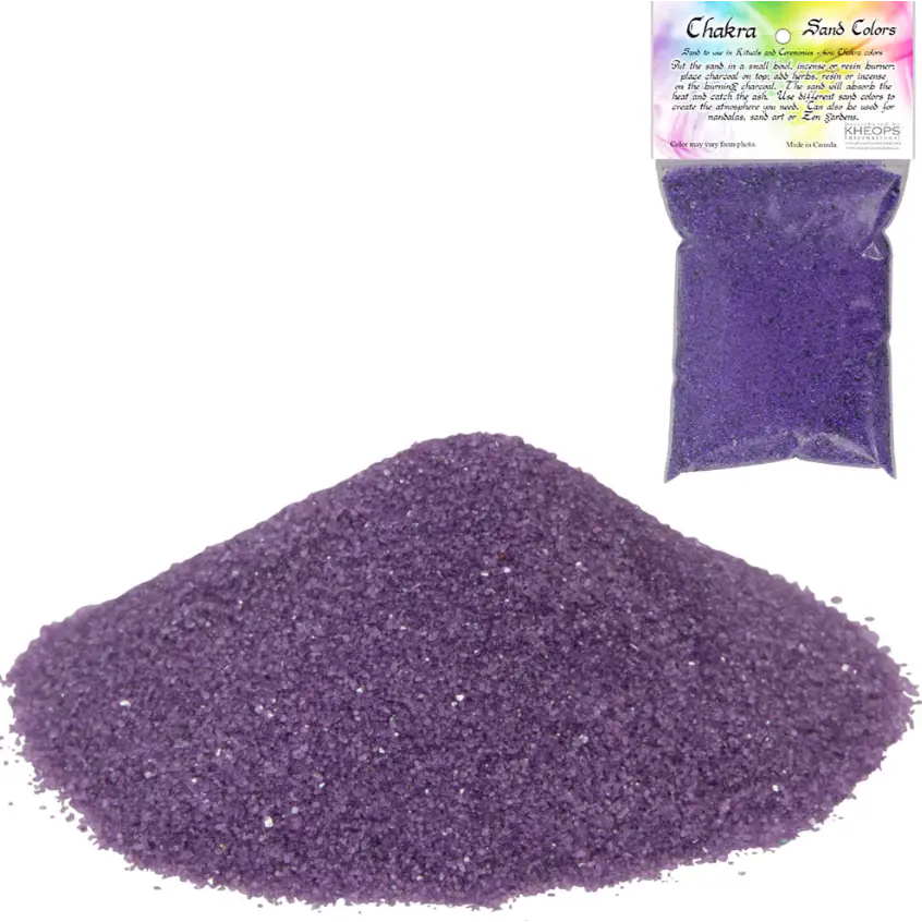 Colored Ritual Sand - Violet - Ritual Supplies