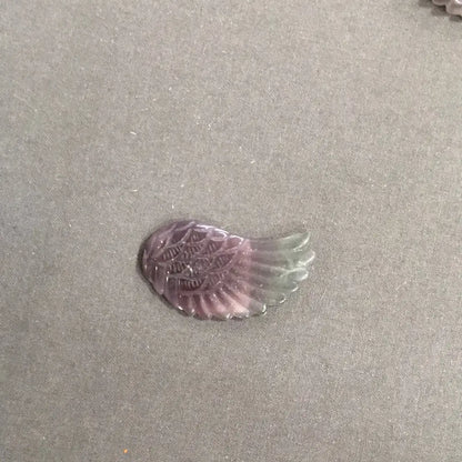 Crystal Angel Wings 2.5’’ – Guardian Angel Energy | The Mystical Moons - Carvings