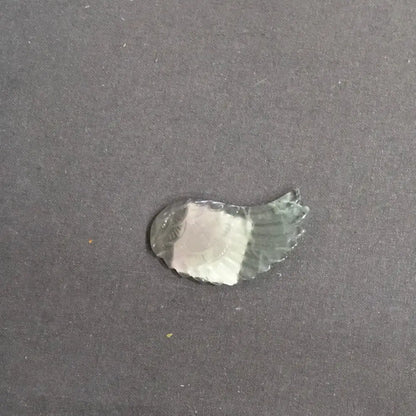 Crystal Angel Wings 2.5’’ – Guardian Angel Energy | The Mystical Moons - Green Fluorite - 9 - Carvings