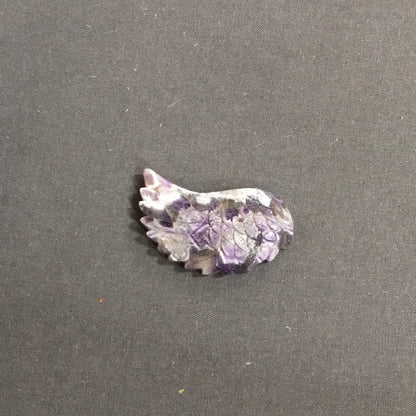 Crystal Angel Wings 2.5’’ – Guardian Angel Energy | The Mystical Moons - Dream Amethyst - 6 - Carvings
