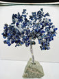 9’’ Crystal Gemstone Trees - 9’’ Lapis (silver) - Home Decor