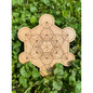 Crystal Grid - Merkaba Metatron’s Cube - 8’’ - Grid Working