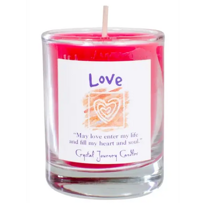 Harmonia Reiki Herbal Votive Candle - Love - Candles & Accessories