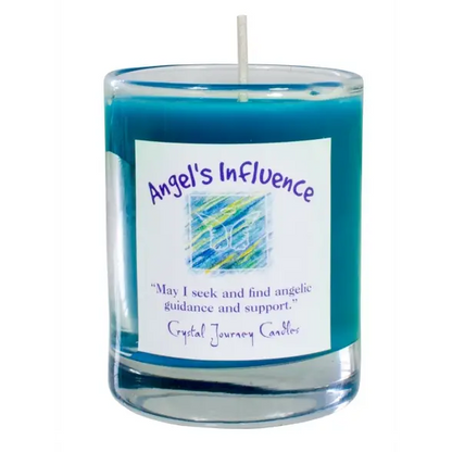 Harmonia Reiki Herbal Votive Candle - Angel’s Influence - Candles & Accessories