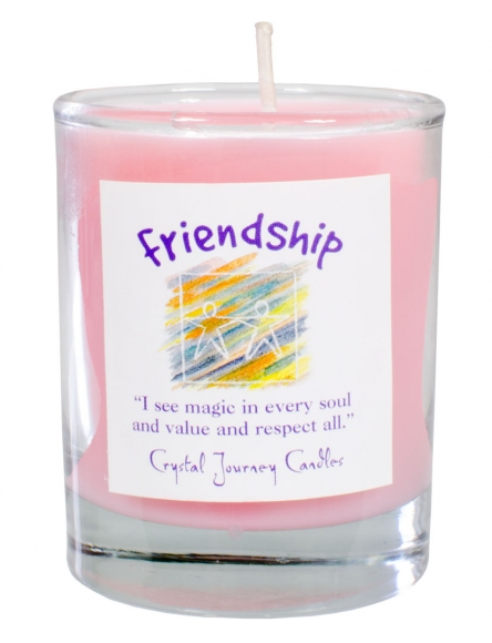 Harmonia Reiki Herbal Votive Candle - Friendship - Candles & Accessories