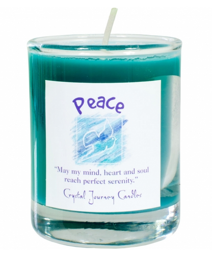 Harmonia Reiki Herbal Votive Candle - Peace - Candles & Accessories
