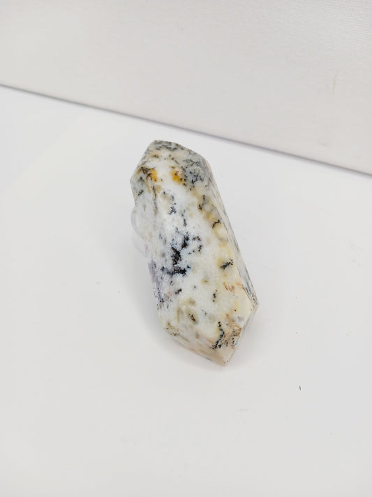 🤍🌿 Dendritic Opal Double Terminated – Growth Balance and Spiritual Connection ✨ - 1 - Towers