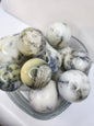 ⚪🌿 Dendritic Opal Spheres – Growth Wisdom and Natural Harmony! 🌿⚪ - Spheres