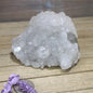 Diamond Calcite Natural Clusters on Green Apophyllite - 11 - Specimens