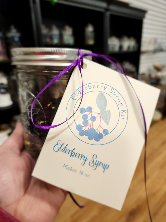 DIY Elderberry Syrup Kit makes 16oz. - Herbs & Accessories