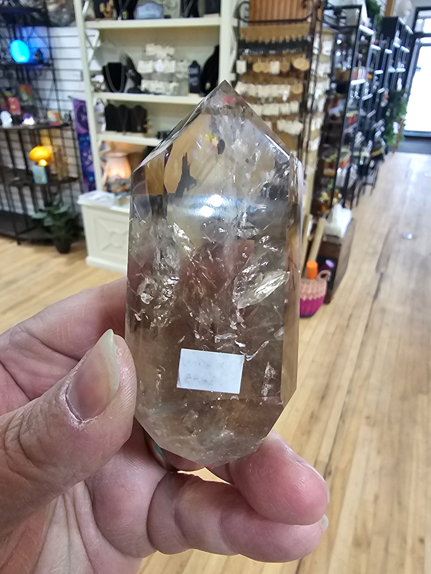 🌈🖤 Double Terminated Smoky Quartz with Rainbows – Grounding Protection & Illuminated Energy! ✨ - 4 - Towers