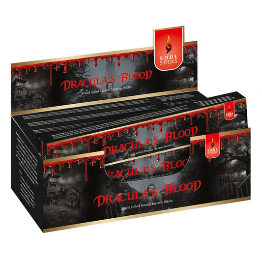 🩸✨ Dracula’s Blood Masala Incense – Mystery Cleansing and Bold Aroma 🕯️