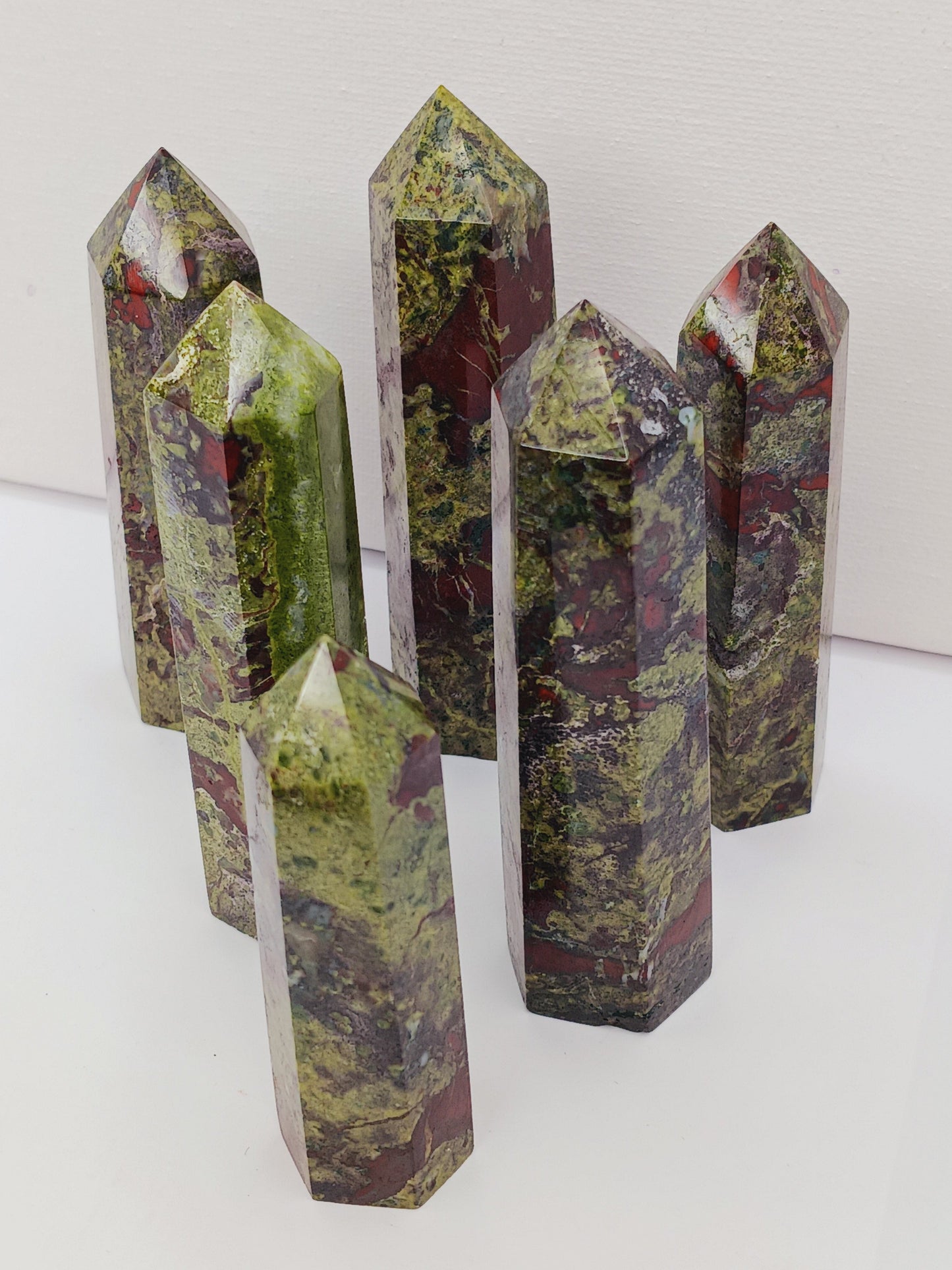 🐉❤️ Dragon’s Blood Jasper Tower Intuitive Pick – Courage Vitality and Empowerment ✨ - Towers