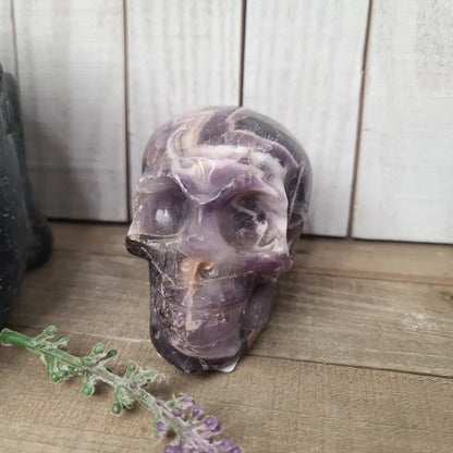 Dream Amethyst Skulls - 2 - Carvings