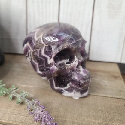 Dream Amethyst Skulls - 4 - Carvings