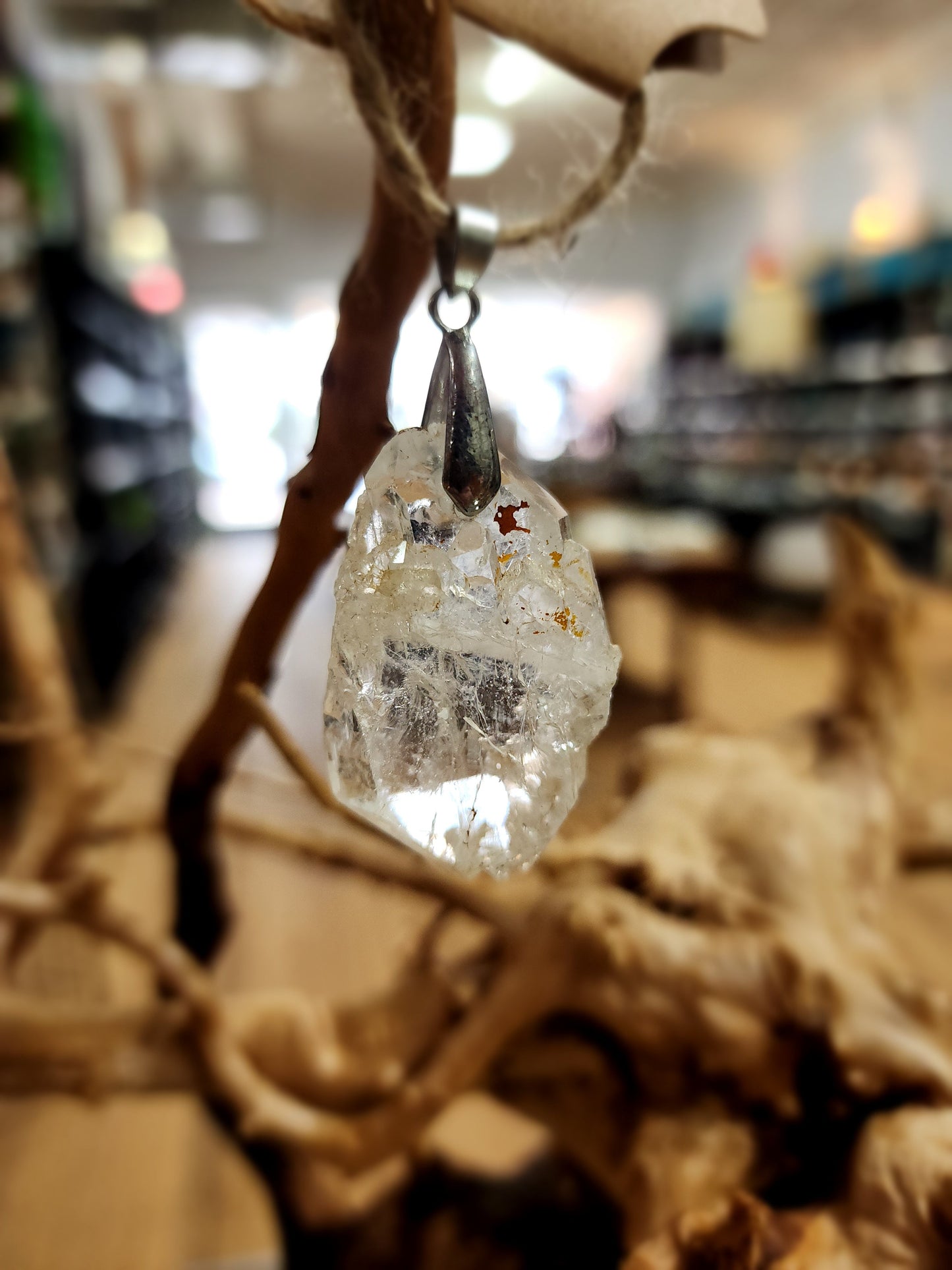 🤍✨ Elegant Connection: Faden Quartz Specimen Necklace Pendant – Clarity Healing & Spiritual Bond! 🌟 - 5 - Jewelry