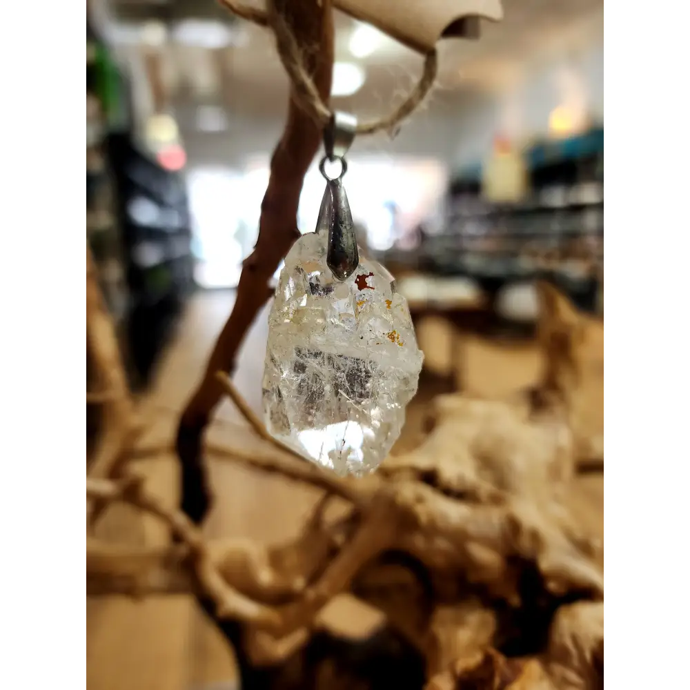 🤍✨ Elegant Connection: Faden Quartz Specimen Necklace Pendant – Clarity Healing & Spiritual Bond! 🌟 - 5 - Jewelry