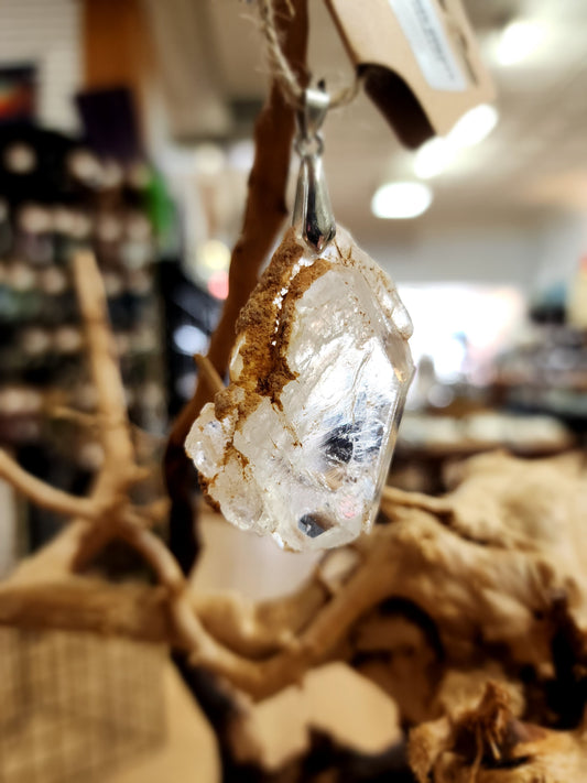 🤍✨ Elegant Connection: Faden Quartz Specimen Necklace Pendant – Clarity Healing & Spiritual Bond! 🌟 - 3 - Jewelry