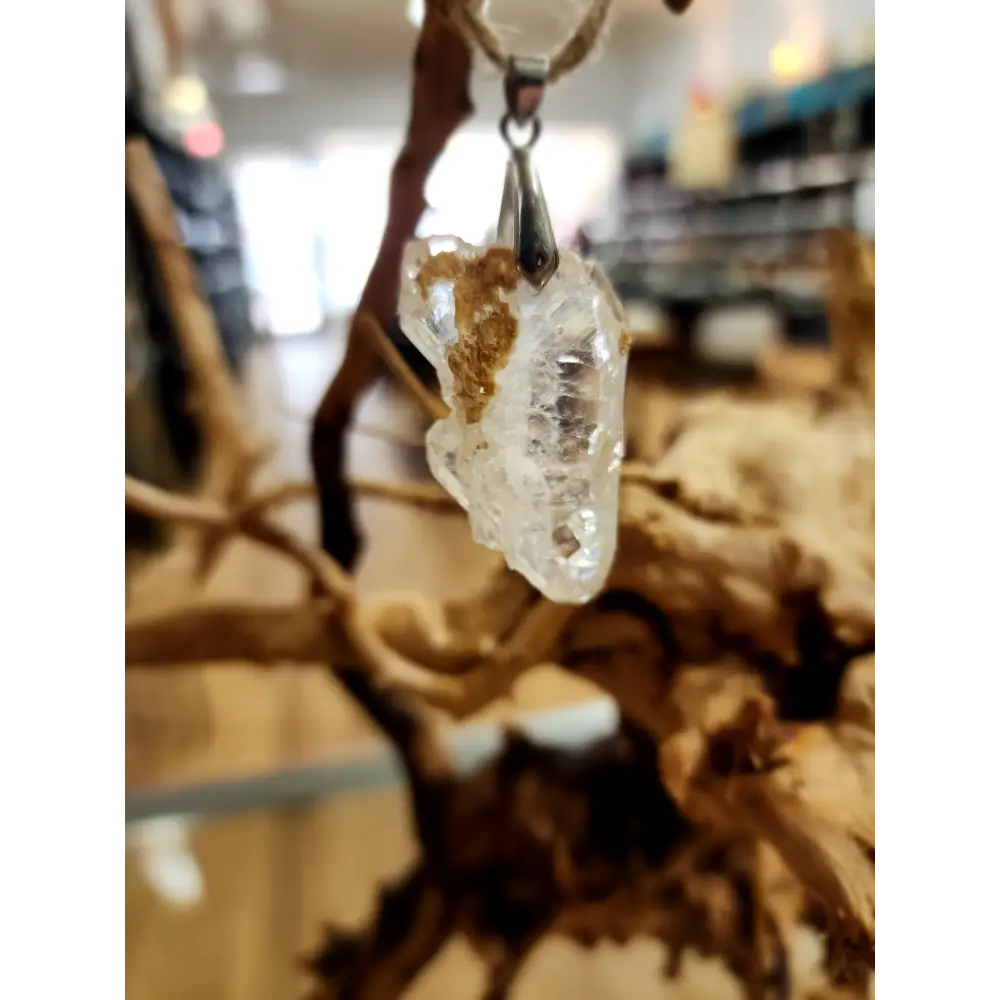 🤍✨ Elegant Connection: Faden Quartz Specimen Necklace Pendant – Clarity Healing & Spiritual Bond! 🌟 - 16 - Jewelry