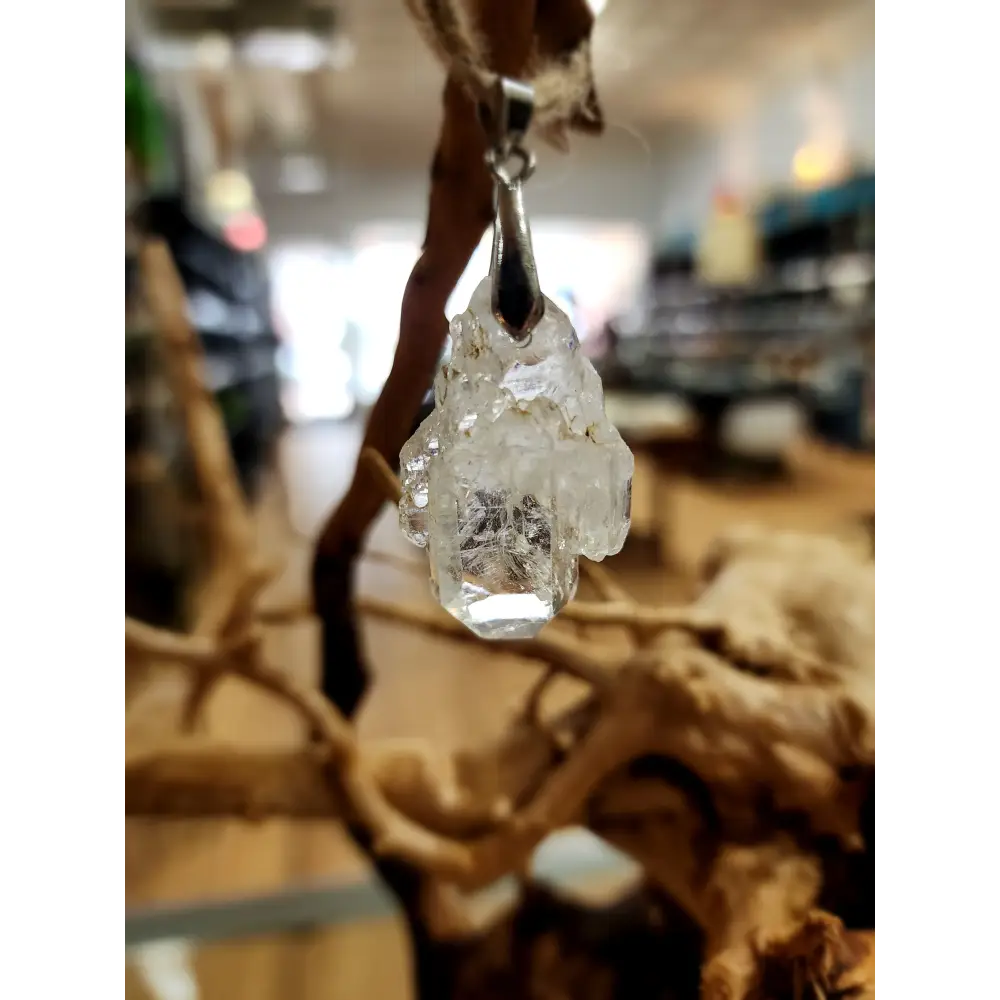 🤍✨ Elegant Connection: Faden Quartz Specimen Necklace Pendant – Clarity Healing & Spiritual Bond! 🌟 - 12 - Jewelry