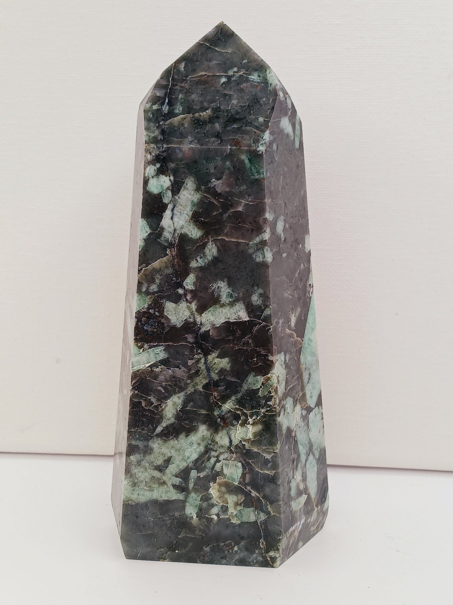 💚✨ Emerald Stone Tower – Abundance Heart Healing and Ancient Wisdom 🌿 - Towers