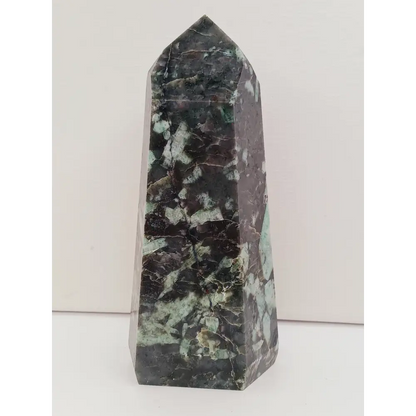 💚✨ Emerald Stone Tower – Abundance Heart Healing and Ancient Wisdom 🌿 - Towers