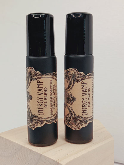 🧛♂️✨ Energy Vamp Essential Oil Roller – Replenish and Protect Your Energy 🌿