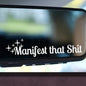 🧿🚗 Evil Eye Car Decal – Protection with Style for Your Ride! ✨ - Manifest that Shit - Jewelry