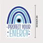 🧿🚗 Evil Eye Car Decal – Protection with Style for Your Ride! ✨ - Evil Eye Rainbow- Protect Your Energy - Jewelry