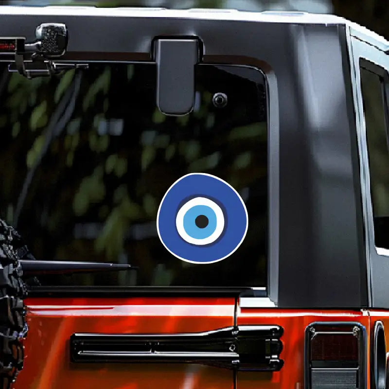 🧿🚗 Evil Eye Car Decal – Protection with Style for Your Ride! ✨ - Jewelry