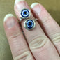 Evil eye rings- adjustable - Double Evil Eye - Jewelry