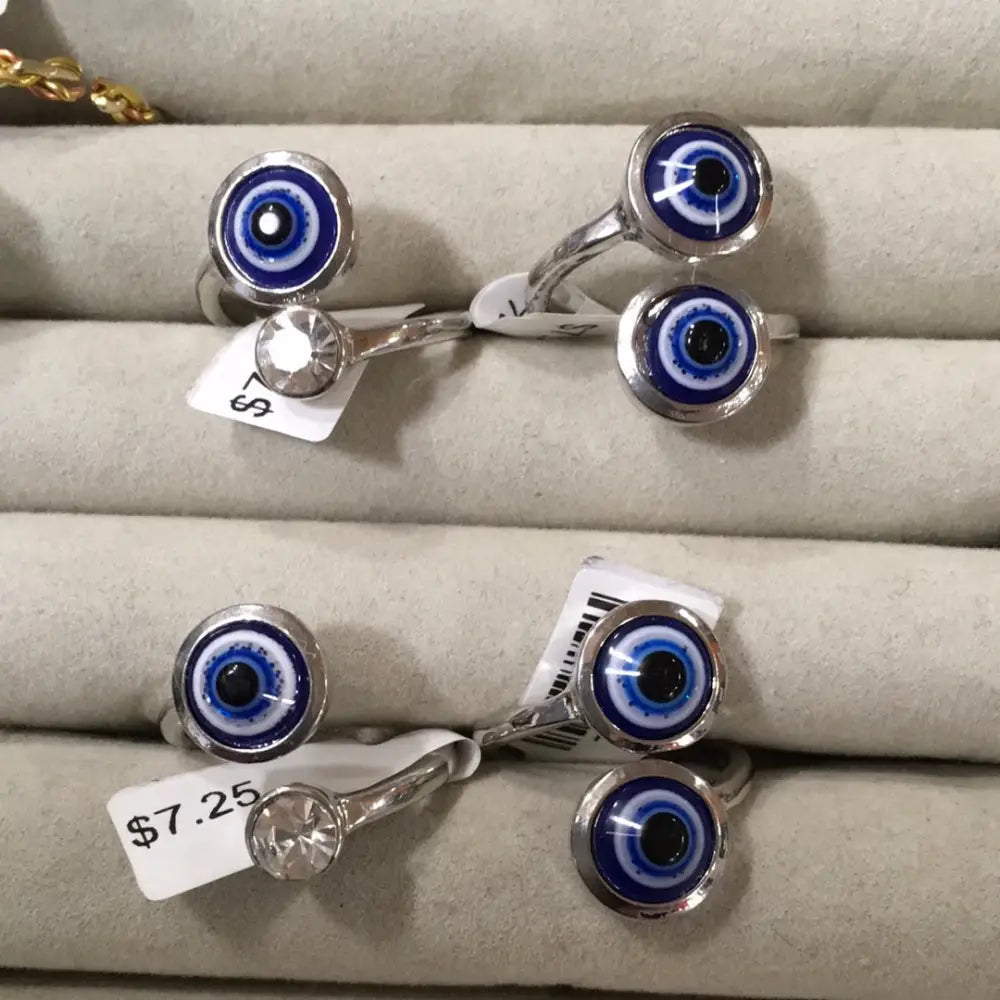 Evil eye rings- adjustable - Jewelry