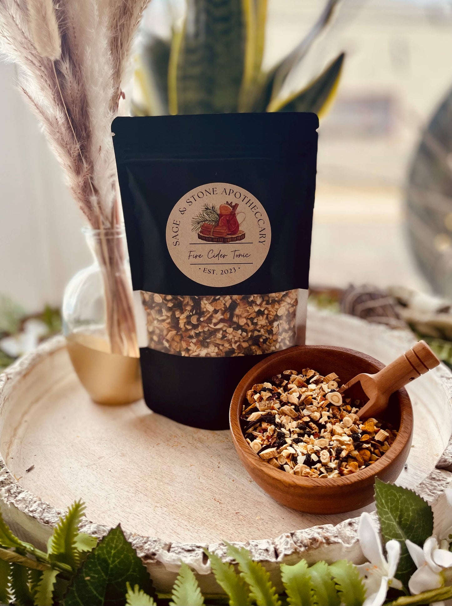 🔥🌿 Fire Cider Tonic – Immune System Support DIY Kit – Craft Your Own Herbal Wellness! ✨ Teas & Accessories