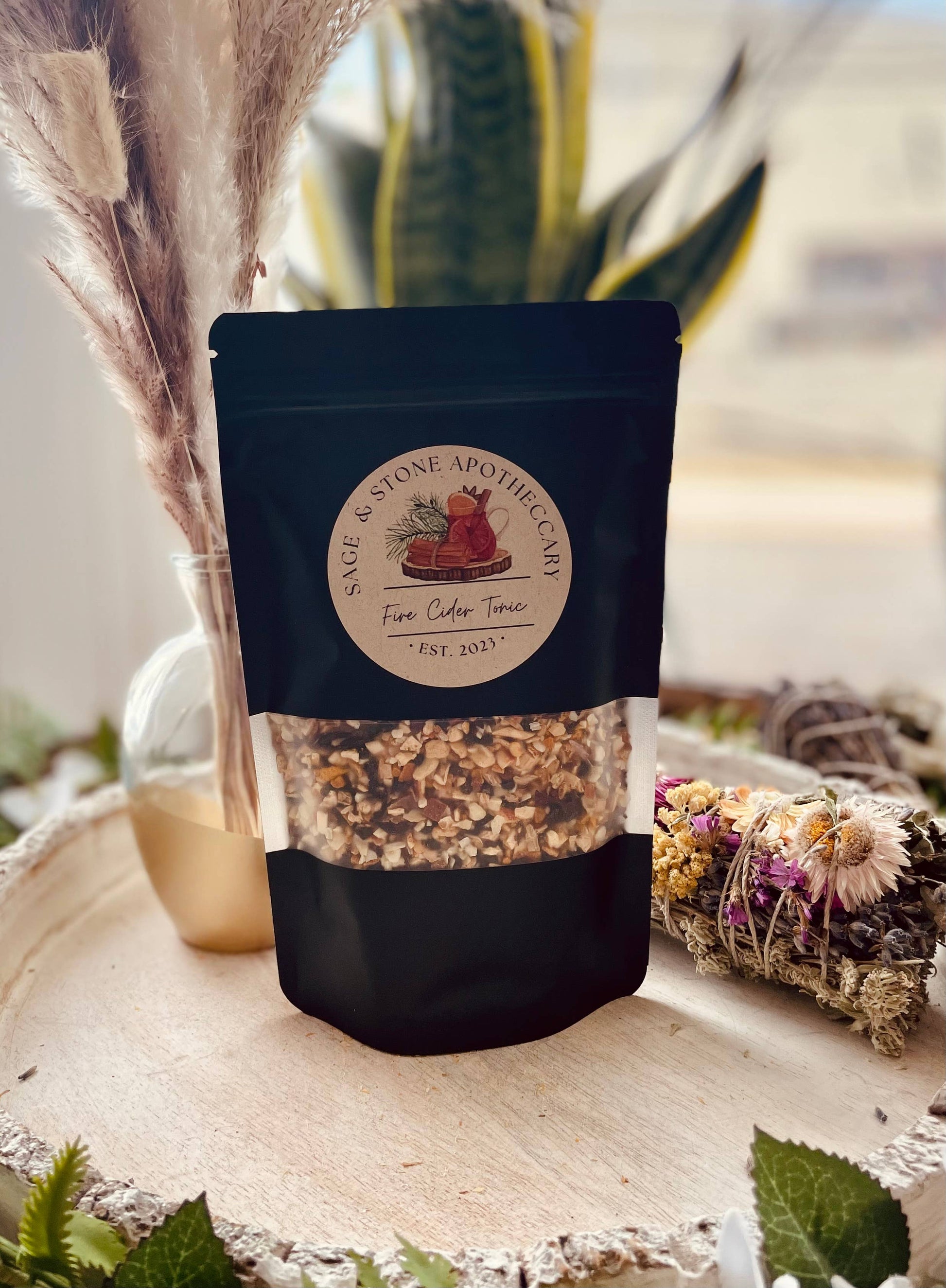 🔥🌿 Fire Cider Tonic – Immune System Support DIY Kit – Craft Your Own Herbal Wellness! ✨ Teas & Accessories