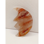 🌙🔥 Fire Quartz Moon Carving – Vitality Balance and Lunar Magic ✨ - 1 - Carvings