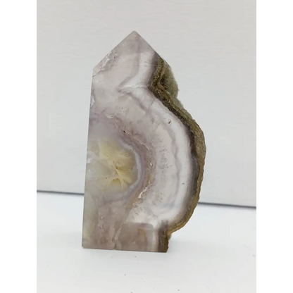 🌈✨ Fluorite and Scolecite with Pyrite Tower – Clarity Peace and Manifestation ⚡ - 16 - 3.5’’ - Towers