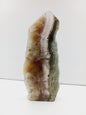 🌈✨ Fluorite and Scolecite with Pyrite Tower – Clarity Peace and Manifestation ⚡ - 3 - 5.5’’ - Towers
