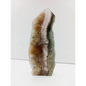 🌈✨ Fluorite and Scolecite with Pyrite Tower – Clarity Peace and Manifestation ⚡ - 3 - 5.5’’ - Towers