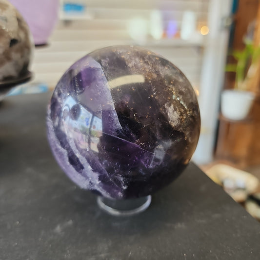 💚✨ Fluorite with Pyrite Spheres – Clarity Abundance and Energetic Shielding! ✨💚 - 1 - Spheres