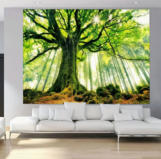 🌳 Forest Tree Tapestry - Available in 2 Sizes ✨ - 59.06 x 78.74’’ - Tapestry
