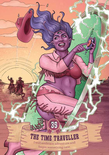 🌌🤠 Galactic Cowgirl Oracle Deck – Cosmic Wisdom and Fierce Feminine Energy ✨ - Tarot Decks & Divination